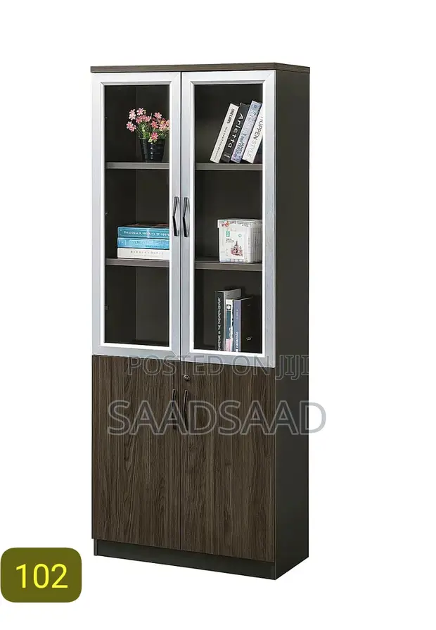 Wooden File Cabinet - 1