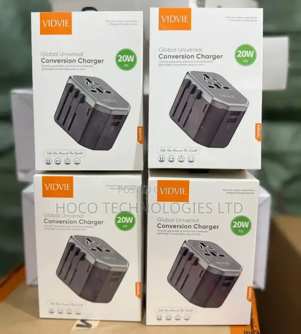 Vidvie TA4409 Universal Travel Charger 20W PD - 1