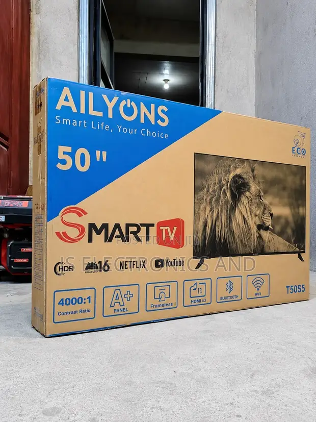 Ailyons 50-Inch Smart Full HD Android TV - 1
