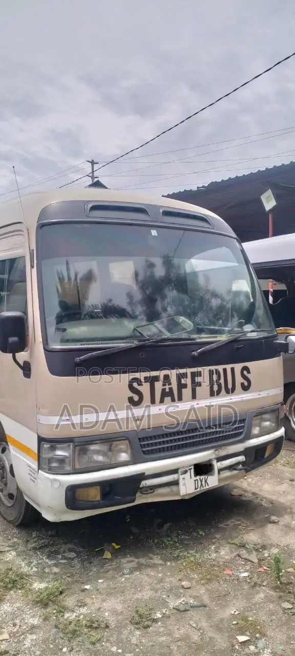 Toyota Coaster 2004 Brown - 1
