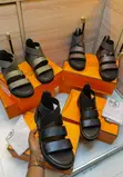 Hermès Brand Sandals with Thick Durable Sole - 2