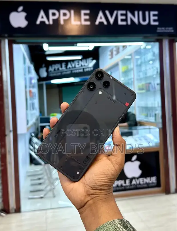 Nothing Phone 3a Lite 128GB Mpya Nyeusi - 1