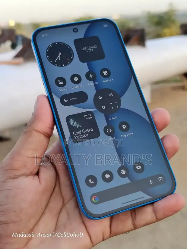 Nothing Phone 4a Mpya 256GB Bluu - 1