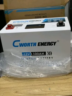 Cworth Energy 12V 100Ah Betri ya LiFePO4 yenye Screen