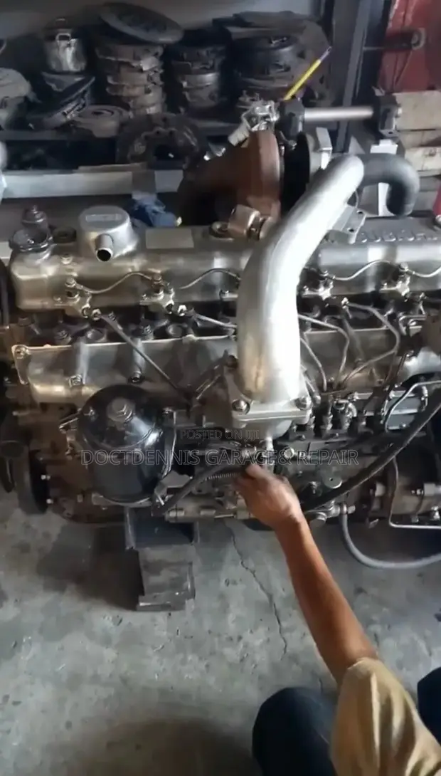 Fuso 6D16 Engine & Howo 371 Parts - 1