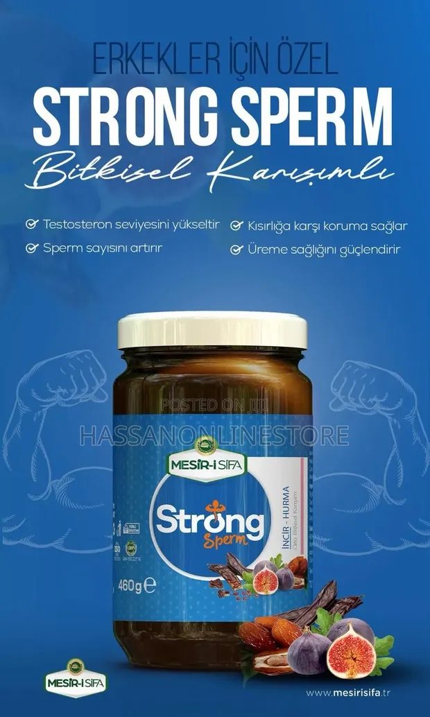 Mesirişifa Strong Sperm Fig and Date Paste for Men 460g - 1