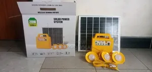 Solar Power System with 3 LED Lights & Radio