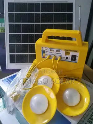 Solar Home Kit 20W na Taa 3 za LED, Redio, USB