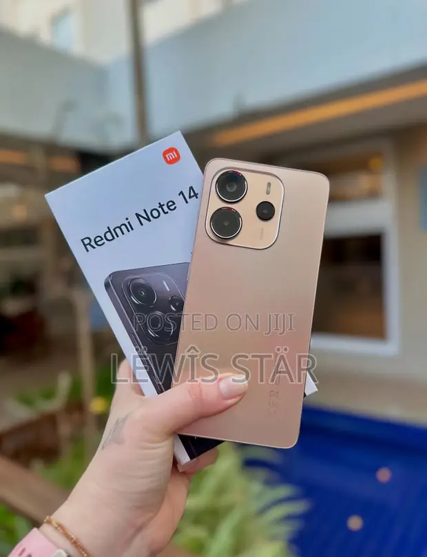 New Xiaomi Redmi Note 14 4G 128GB Gold - 1