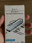8-in-1 USB-C Hub (Docking Station) - 2