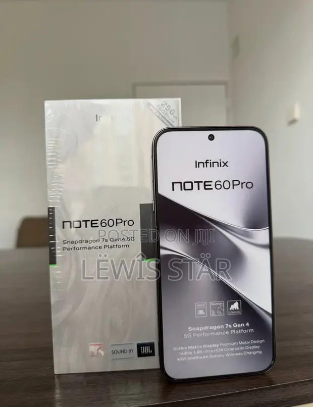 New Infinix Note 60 Pro 256GB Gray - 1