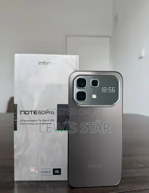 New Infinix Note 60 Pro 256GB Gray