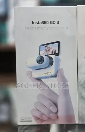 Insta360 Go 3 Action Camera (White, 64GB)