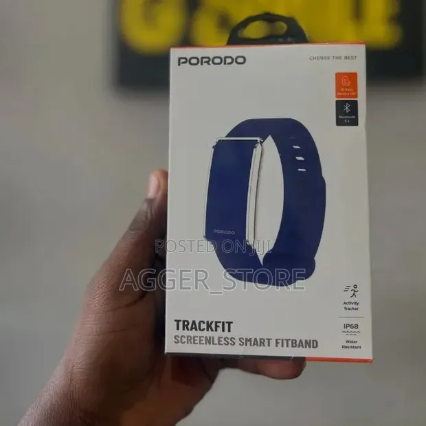 Porodo Trackfit Screenless Smart Fitband - 1