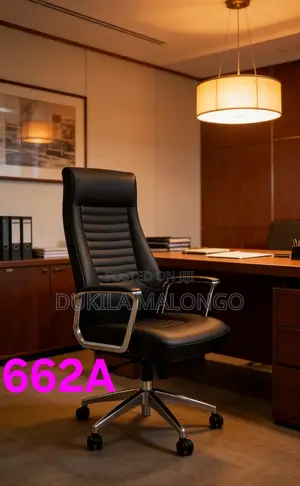 Zuo Modern Office Chair - Black, Swivel Base