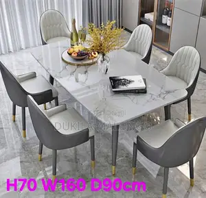Zuo Modern Gray Corner Dining Table (Seats 6)