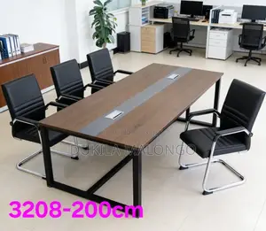 Zuo Modern Conference Table with 8 Chairs