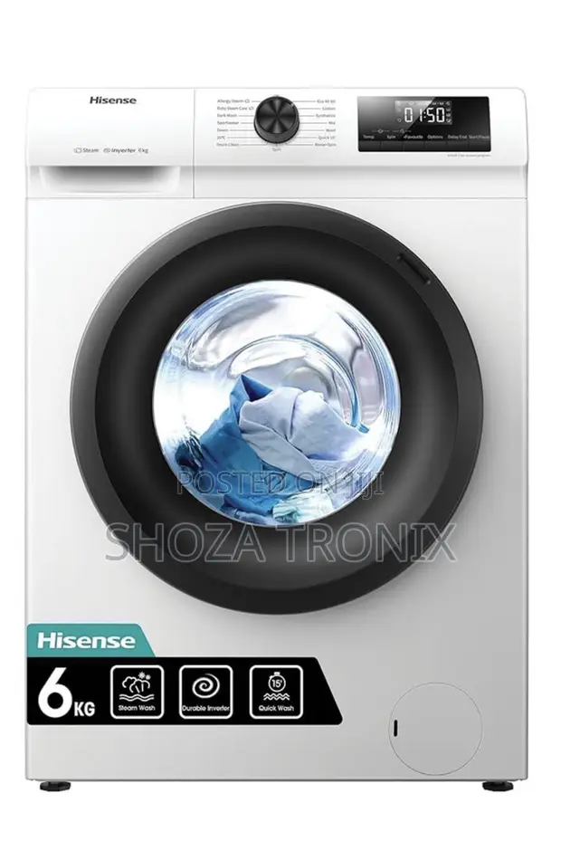 Hisense 6kg Front Load Automatic Washing Machine - 1