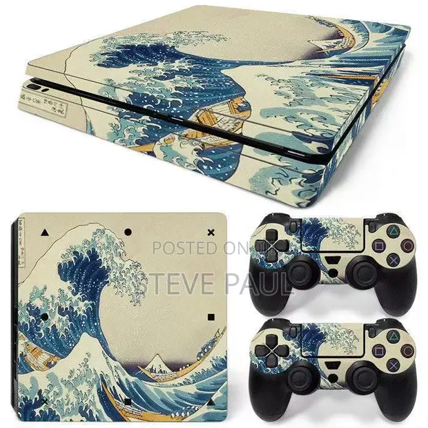 PS4 Slim Stickers - New Version - 1