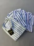 Gant Premier Stripped Linen Fit Shirts - 2