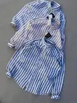 Gant Premier Stripped Linen Fit Shirts - 5