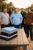 Alpha Studio Shati Kubwa la Polo (3XL-6XL) - 3