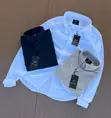 Armani Exchange Men's Cotton Dress Shirt - 5