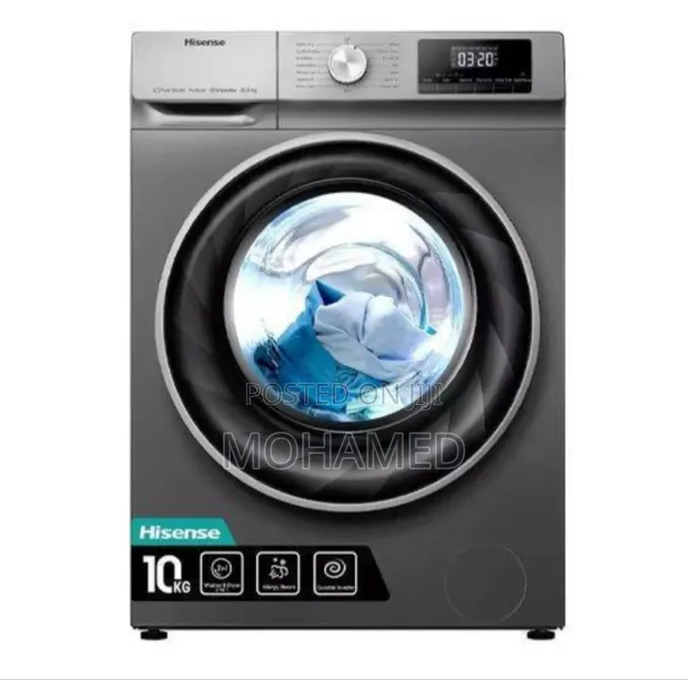 Hisense 10kg Front Load Automatic Wash & Dry - 1
