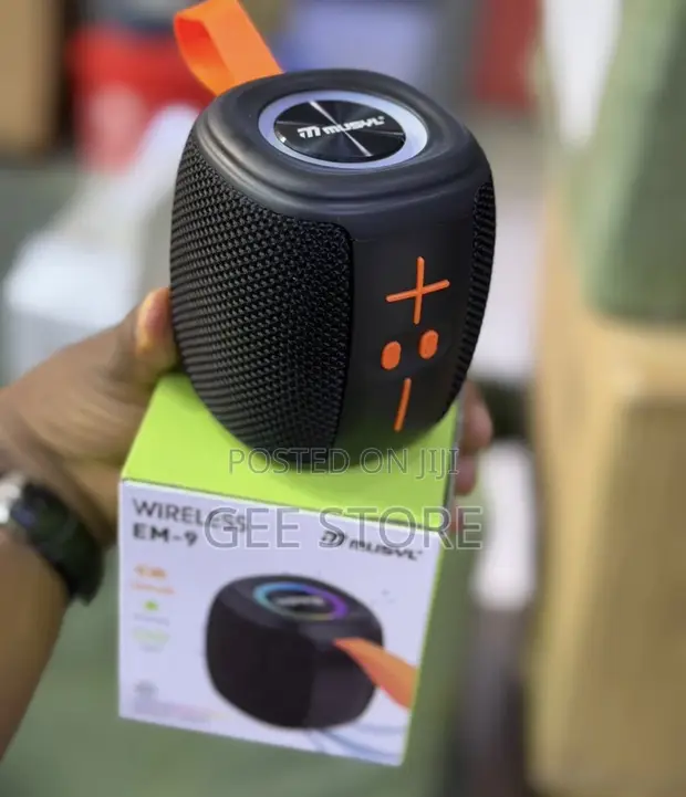 Musyle EM-9 Bluetooth Speaker - Brand New - 1