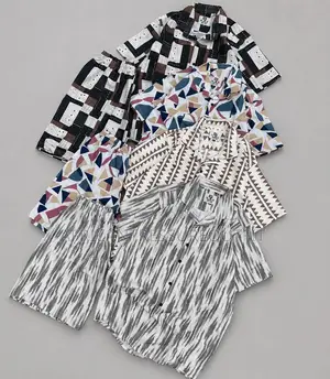 Aries Pure Cotton Short Sleeve Button Down Shirt and Shorts Set