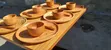 Wooden Dinnerware Set - 18 Pieces - 1