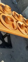 Wooden Dinnerware Set - 18 Pieces - 3