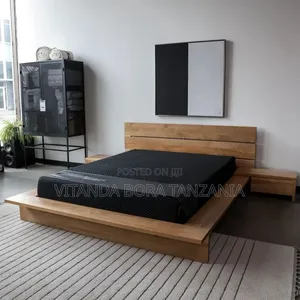 Modern Beds with Bedside Tables