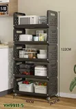 Kitchen Organizer Rack with Wheels - 2