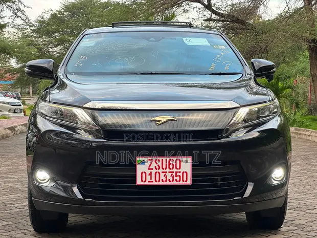 Toyota Harrier 2016 Black - 1