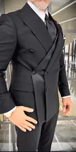 New Design Full Black Suit - 3