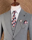 Light Grey 3-Piece Suit - 2