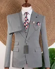 Light Grey 3-Piece Suit - 3