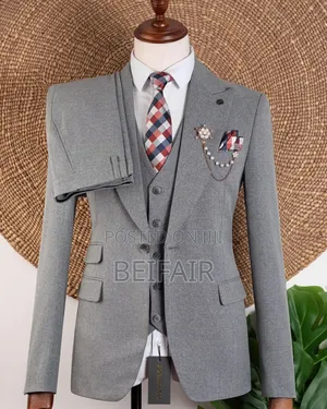 Light Grey 3-Piece Suit