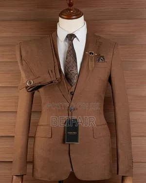 Men's Light Brown Suit - Brand Kali