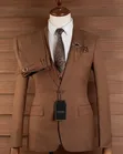 Men's Light Brown Suit - Brand Kali - 1