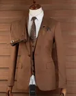 Men's Light Brown Suit - Brand Kali - 2