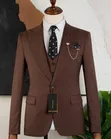 Quality Brown Suit for Men - 2