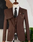 Quality Brown Suit for Men - 4