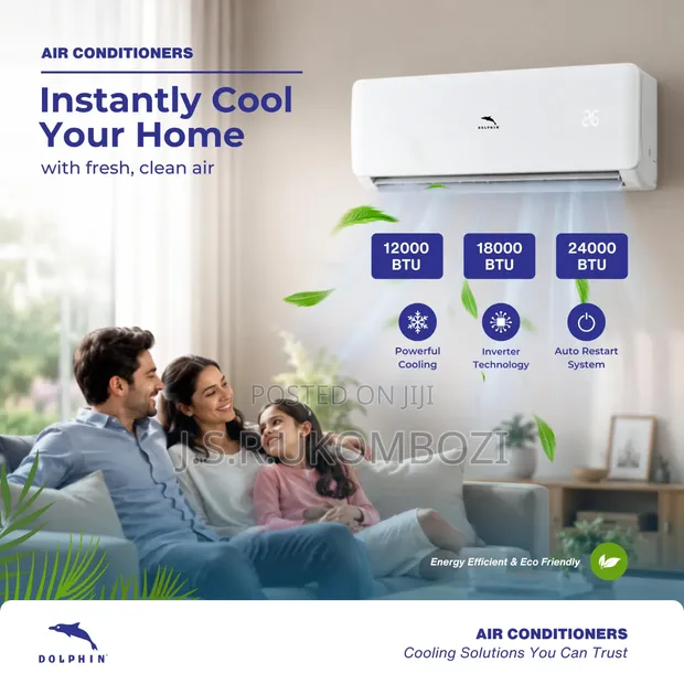 Dolphin Air Conditioner 12000 BTU Inverter - 1