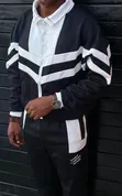 Track Suit - Black and White - 1