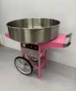 Commercial Electric Candy Floss Machine with Cart 0.9kW, 73cm - 3