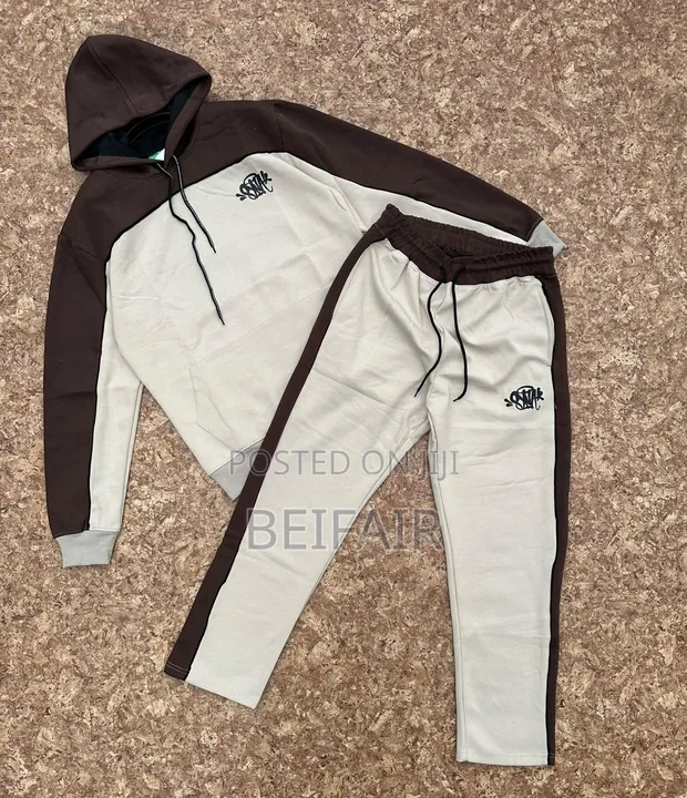 Men's Hoodie Style Track Suit - 1