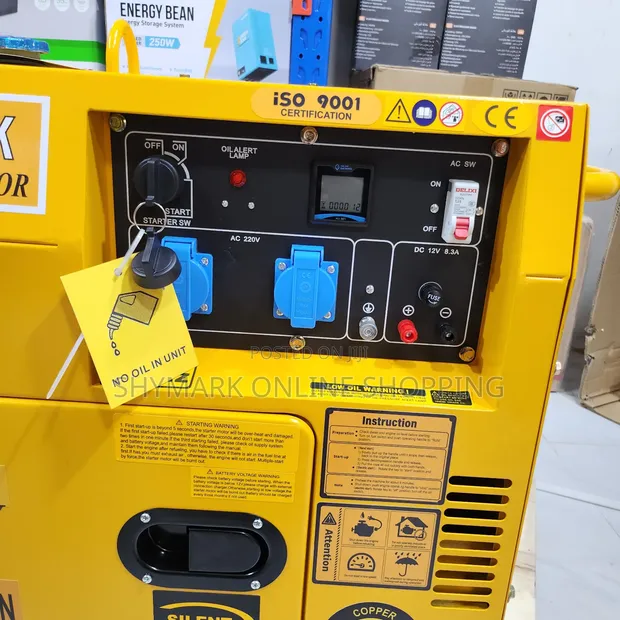 Dahfa 5.5kW Silent Diesel Generator - 1