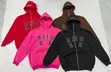 Rhude Classique Zip Up Ski Mask Hoodie - 2